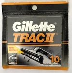 Gillette Trac Ii 10 Cartridges (made In Usa). Fixed Price $49.99.