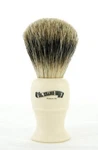 Col. Conk Badger Shaving Brush, H:108, K:21, Cream Handle. Fixed Price $83.57.