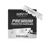 Premium Single Edge Blades - Swedish Steel By Gravity Razors. Fixed Price $9.99.