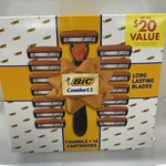 Men Razors Bic Comfort Handle 14 Cartridges 3-BLADE Manual Shave.. Fixed Price $20.88.