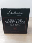 Shea Moisture Men Double Edge Safety Rezor Refills 10 Count. Fixed Price $11.11.