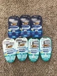 Lot Of 7 Bic Easyrinse Anti-clogging 4-BLADES Women & Disposable Razors. Fixed Price $19.54.