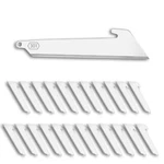 Outdoor Edge 3.0" Razorsafe Utility Blade Replacement 24-PIECE Value Pack, 3X. Fixed Price $39.48.