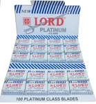 Lord Double Edge Safety Razor Blades Platinum Class Count (pack Of 100). Fixed Price $14.99.