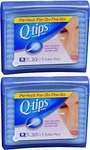 Q-tips Cotton Swabs Travel Size Purse Pack 30 Ea ( 2 ). Fixed Price $8.95.