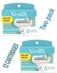 Gillette Venus Extra Smooth Women's Razor 5 Blade 12 Cartridges-sensitive Skin. Fixed Price $40.00.