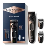 King C. Gillette Beard Trimmer For Men 40 Length Settings Cordless Precision. Fixed Price $24.99.