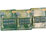 Set Of 3 Gillette Venus Extra Smooth Women's Razor Handle + 4 Blade Refills. Fixed Price $35.00.