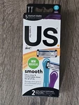 1 Us By Bic 5 Blade Razors (2 Box) Blue & Purple (free Shipping). Fixed Price $16.55.