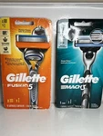 FUSION5 Proshield Men's Razor, Handle 2 Blade REFILLS+GILLETTEMACH3. Fixed Price $21.99.