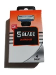 Walgreens Mens 5 Blade Shaving Cartridges 4 Count. Fixed Price $14.95.
