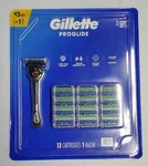 Gillette Proglide Men's Razor Handle & 13 Refill Cartridges Brand New - Sealed. Fixed Price $42.50.
