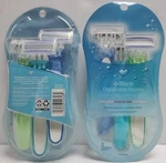 2PK Cvs 4 Blade Pivot Action 3 Women Disposable Razors / New. Fixed Price $19.99.