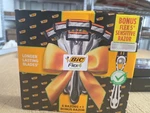 Bic Flex 4 Sensitive Men's Disposable Razors Gift Set. Fixed Price $17.99.