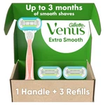 Extra Smooth Pink Women's Razor, Pivoting Head, 5 Blades For An S.... Fixed Price $23.74.