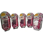 Schick Quattro For Women Razor + 4 Cartridges Pink (5 Pack) New. Fixed Price $39.99.