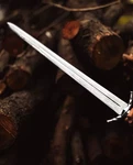 Hand Forged Viking Sword Of Gondor, Double Edged Lightweight Razor Sharp Blade.. Fixed Price $130.00.