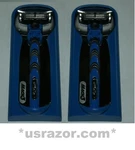 2 Gillette MACH3 Razor Metal Handle Cartridge Fits Turbo M3 Power Made In Usa. Fixed Price $47.99.