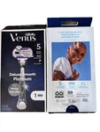 Gillette Venus Deluxe Smooth Platinum Razor With Metal Handle. Fixed Price $11.00.