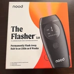 Used (black) Flasher 2.0 Nood Permanent Painless Ipl Laser Hair Removal. Fixed Price $27.99.