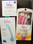 Billie Waterpark Starter KIT+4 Pack Refill Cartridges+the Sunburst Set Bundle. Fixed Price $18.99.
