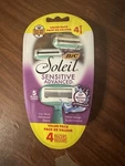Bic Soleil Sensitive Advanced Women's Disposable Razors, 5 Blades, 4 Count. Fixed Price $14.00.
