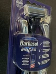 Barbasol Ultra 6 Plus Premium Disposable Razor 3 Pack New Sealed. Fixed Price $12.95.