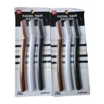 Lot Of 2 Walgreens Facial Hair Razors Stainless Steel 3 Count Each. Fixed Price $15.00.