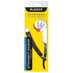Black Ice Shaving Straight Razor Butterfly Swing Lock Small Wood Handle BIR001S. Fixed Price $19.99.