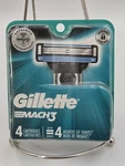 Gillette MACH3 Men's Razor Blade Refill Cartridges 4 Count Brand New Sealed. Fixed Price $10.24.