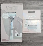 Gillette Public Hair & Skin With CARTRIDGES-1 RAZOR/6 Total. Fixed Price $24.75.