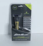 Eddie Bauer Men's Razor Including 6 Cartridges Refills New Unopened Package. Fixed Price $22.49.