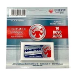Dovo 10-PACK Razor Blades Shavette Double-edge Super-platinum Sharp Safe-opening. Fixed Price $12.82.