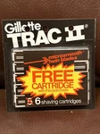 12 Gillette Trac Ii Razor Blade Refills Cartridges Brand New Sealed Old Stock. Fixed Price $21.95.