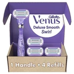 Gillette Venus Extra Smooth Swirl Razors For Women , 1 4 Blade. Fixed Price $34.92.