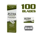 100 Astra Superior Platinum Double Edge Shaving Blades For Safety Razors. Fixed Price $14.99.