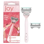Joy Female Razor Handle 2 Blade Refill Cartridges, Pink. Fixed Price $36.16.