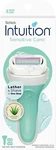 Schick Intuition Naturals Razor Sensitive With Aloe, Plus 2 Womens Refills. Fixed Price $17.44.