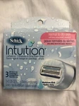 Schick Intuition, 3 All One Cartridges Normal To Dry Skin Brand New. Fixed Price $10.99.