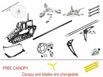 Microheli Cnc Triple Blades Performance Package - 230S / V2 Smart. Fixed Price $269.99.