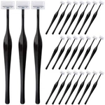 Pagow 24PCS Eyebrow Razor, T-shape Facial Razors For Women & Men, Black. Fixed Price $14.49.