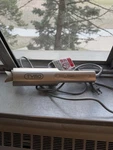 Tymo Electric Curling Iron Wand Hair Styling Device Silver Professional Tool. Fixed Price $25.00.