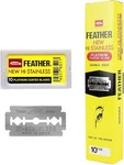 200 Feather New Hi-stainless Platinum Coated Double Edge Safety Razor Blades Jp. Fixed Price $54.99.