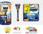 4 Proglide Flex Ball Gillette Fusion Manual Razor Blade Cartridge Refill Shaver. Fixed Price $18.99.