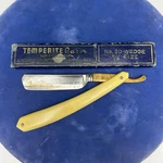 Prima Max Straight Razor Celluloid Tang Antique. Fixed Price $75.00.
