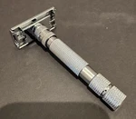 Rockwell T2 Adjustable Razor In White Chrome. Fixed Price $134.95.
