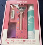 Joy & Glee Women's Razor Shave Care 5 Blade Pink 2 Refills New Package.. Fixed Price $24.99.