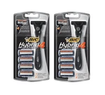 Bic Hybrid 4 Advance 1 Disposable Razor Handle Refill Cartridges (2 Pack). Fixed Price $12.99.