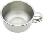 1 Piece Stainless Steel Shaving Soap Bowl With Handle Mug. Fixed Price $9.79.