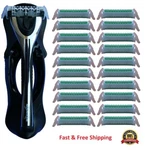 20 Wilkinson Oasis Women Razor Blades Refills Cartridges Metal Shaver Handle. Fixed Price $34.99.